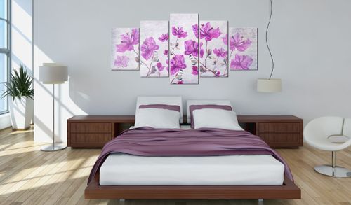 Tableau Purple Flowers - Photo n°2; ?>