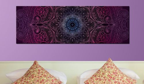 Tableau Purple Mandala - Photo n°2; ?>