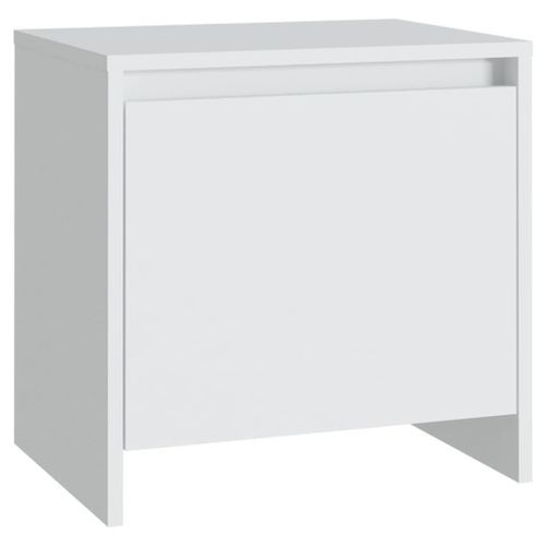 Tables de chevet 2 pcs Blanc 45x34x44,5 cm - Photo n°3; ?>