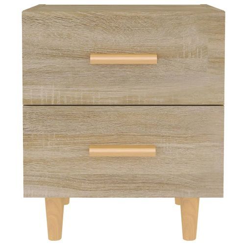 Tables de chevet 2 pcs Chêne sonoma 40x35x47,5 cm - Photo n°3; ?>