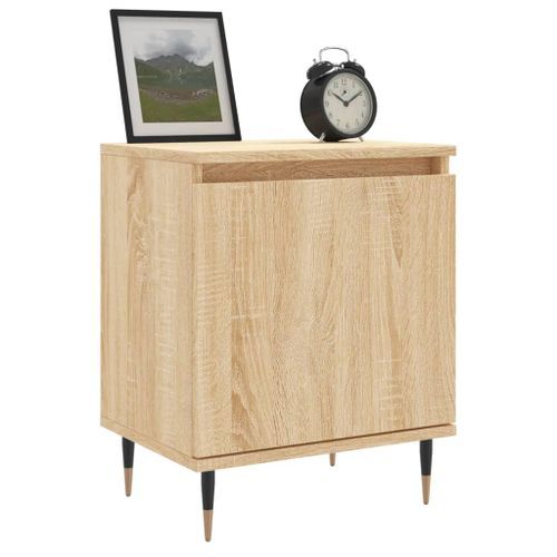 Tables de chevet 2pcs chêne sonoma 40x30x50cm bois d'ingénierie - Photo n°3; ?>