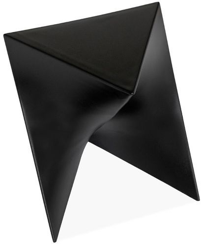 Tabouret bas noir Gabby - Photo n°2; ?>