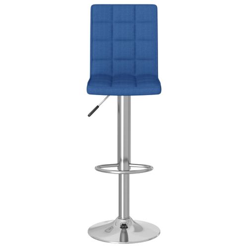 Tabouret de bar Bleu Tissu Marta - Photo n°2; ?>