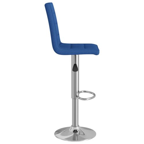 Tabouret de bar Bleu Tissu Marta - Photo n°3; ?>