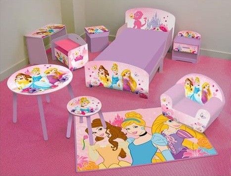 Tabouret de rangement pliable Princesses Disney - Photo n°3; ?>