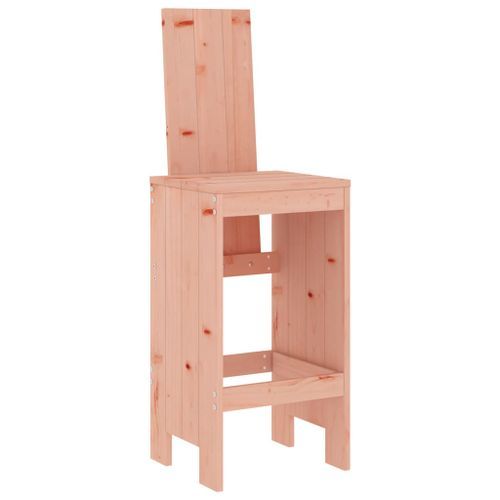 Tabourets de bar 2 pcs 40x42x120 cm bois massif douglas - Photo n°3; ?>