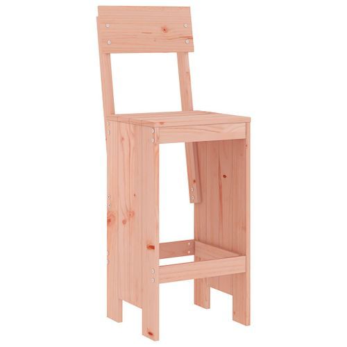 Tabourets de bar 2 pcs 40x48,5x115,5 cm bois massif douglas - Photo n°3; ?>