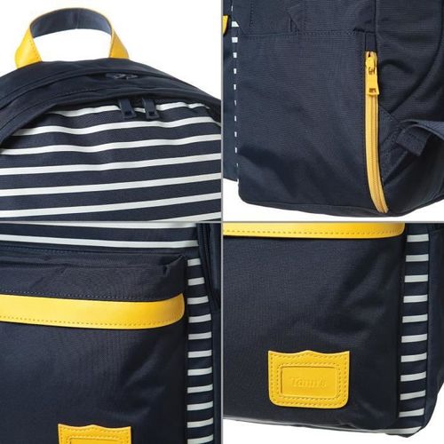 TANN'S - Sac a dos - Les Fantaisies Sacha Bleu/Jaune - Photo n°3; ?>