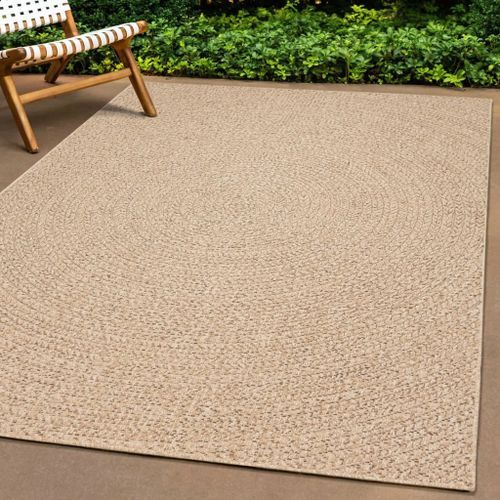 Tapis 120x170 cm aspect jute intérieur et extérieur - Photo n°2; ?>