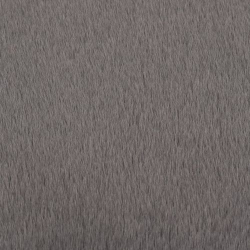 Tapis 160 cm Fausse fourrure de lapin Gris foncé - Photo n°2; ?>