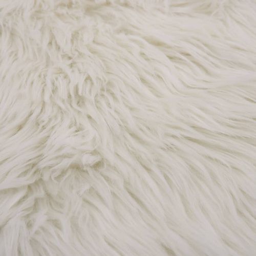 Tapis 60 x 90 cm Peau de mouton synthétique Blanc - Photo n°2; ?>