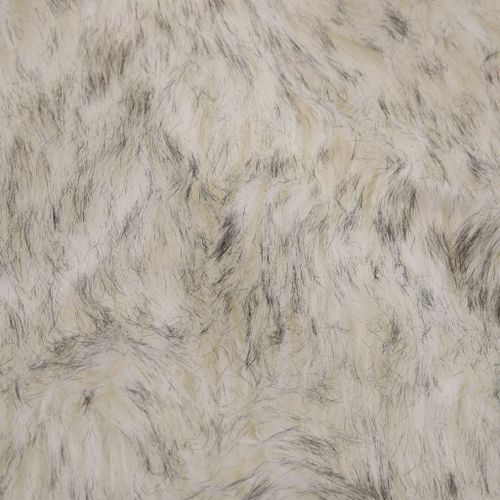 Tapis 60 x 90 cm Peau de mouton synthétique Mélange de gris - Photo n°3; ?>