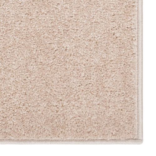 Tapis à poils courts 120x170 cm Beige foncé - Photo n°2; ?>