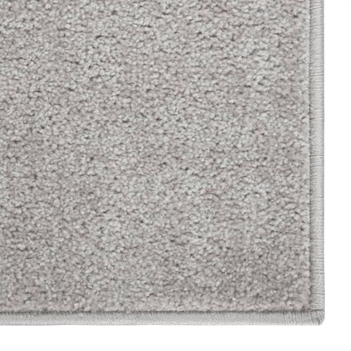 Tapis à poils courts 160x230 cm Gris clair - Photo n°3; ?>