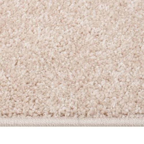 Tapis à poils courts 200x290 cm Beige foncé - Photo n°3; ?>