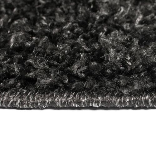 Tapis à poils longs 180 x 280 cm Anthracite - Photo n°3; ?>