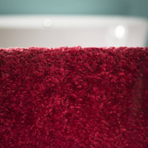 Tapis de bain Doux de Sealskin 50 x 80 cm Rouge 294425459 - Photo n°2; ?>