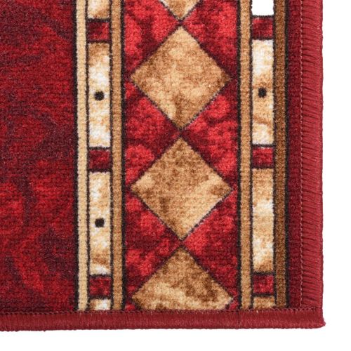 Tapis de couloir antidérapant Rouge 67x150 cm - Photo n°3; ?>