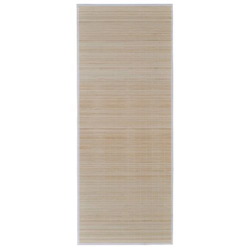 Tapis en bambou 100 x 160 cm Naturel - Photo n°2; ?>