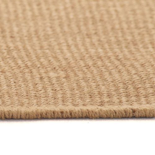 Tapis en jute avec support en latex 160 x 230 cm Naturel - Photo n°3; ?>