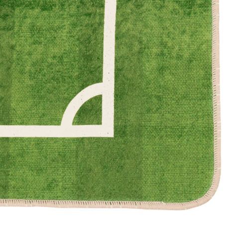 Tapis enfant 160x230cm terrain de football antidérapant lavable - Photo n°3; ?>