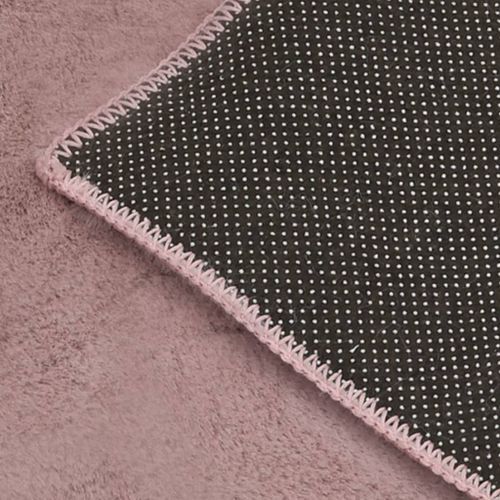 Tapis Fausse fourrure de lapin 180x270 cm Vieux rose - Photo n°2; ?>