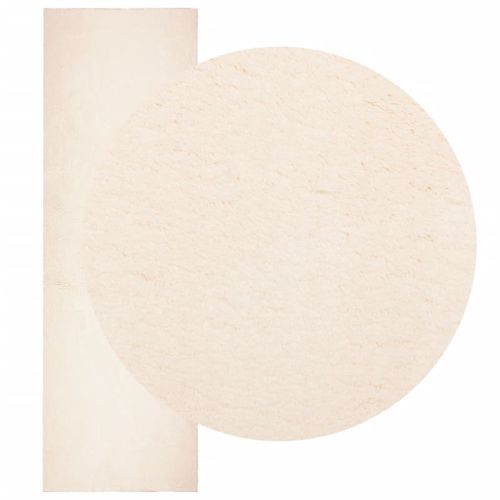 Tapis HUARTE à poils courts doux et lavable beige 80x250 cm - Photo n°3; ?>