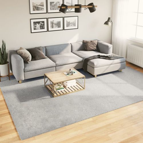 Tapis HUARTE à poils courts doux et lavable gris 240x340 cm - Photo n°2; ?>