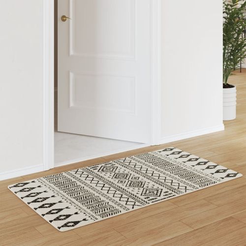 Tapis intérieur extérieur à poils courts 80x150 cm antidérapant - Photo n°2; ?>