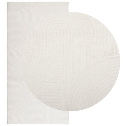 Tapis IZA poils courts style scandinave crème 100x200 cm - Photo n°3; ?>