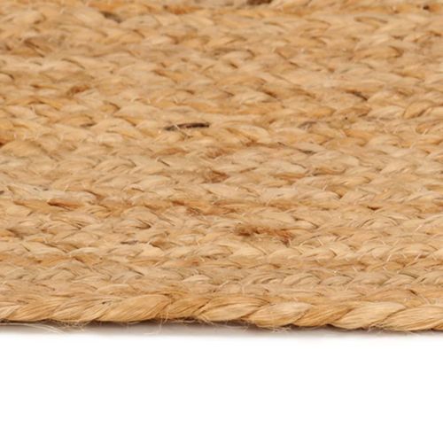 Tapis Jute tressé 180 cm Rond - Photo n°3; ?>