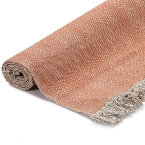 Tapis Kilim Coton 200 X 290 Cm Rose 8 Tapis Kilim Coton 200 x 290 cm Rose - Photo n°2; ?>