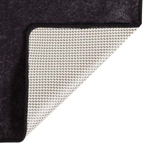 Tapis lavable anthracite 120x170 cm antidérapant - Photo n°2; ?>