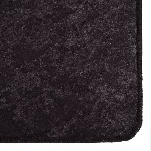 Tapis lavable anthracite 400x300 cm antidérapant - Photo n°3; ?>