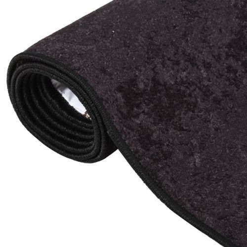 Tapis lavable antidérapant 160x230 cm Anthracite - Photo n°3; ?>