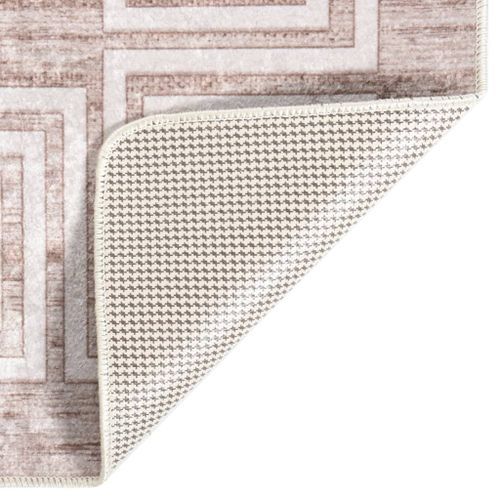 Tapis lavable antidérapant 160x230 cm Beige - Photo n°3; ?>