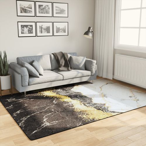 Tapis lavable multicolore 160x230 cm antidérapant - Photo n°2; ?>