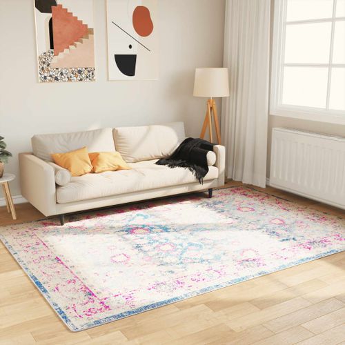 Tapis lavable multicolore 160x230 cm antidérapant - Photo n°2; ?>