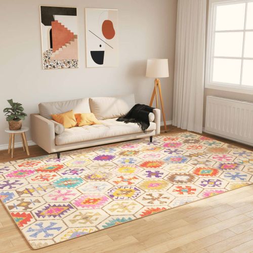 Tapis lavable multicolore 190x300 cm antidérapant - Photo n°2; ?>