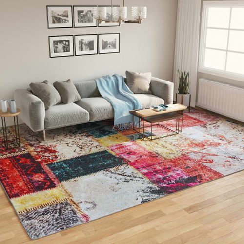 Tapis lavable multicolore 400x300 cm antidérapant - Photo n°2; ?>