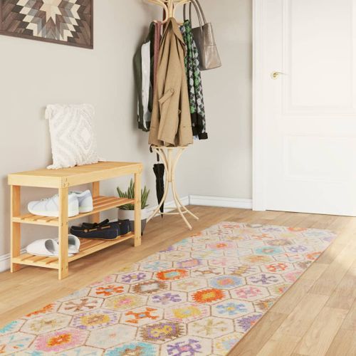 Tapis lavable multicolore 80x300 cm antidérapant - Photo n°2; ?>