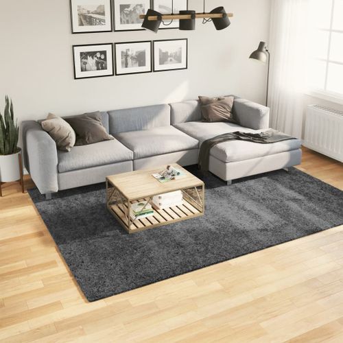 Tapis OVIEDO à poils courts anthracite 200x280 cm - Photo n°2; ?>