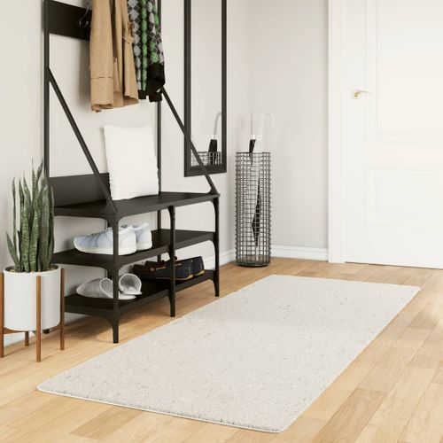 Tapis OVIEDO à poils courts beige 80x200 cm - Photo n°2; ?>