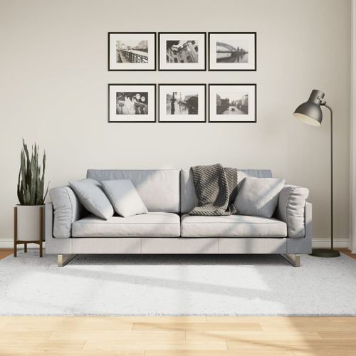 Tapis OVIEDO à poils courts gris 160x230 cm - Photo n°2; ?>