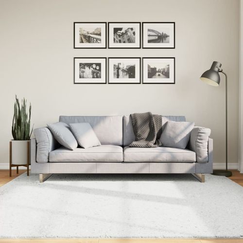 Tapis OVIEDO à poils courts gris 200x200 cm - Photo n°2; ?>