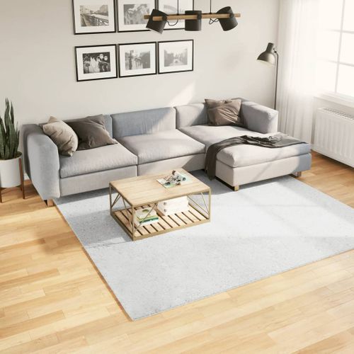 Tapis OVIEDO à poils courts gris 240x240 cm - Photo n°2; ?>