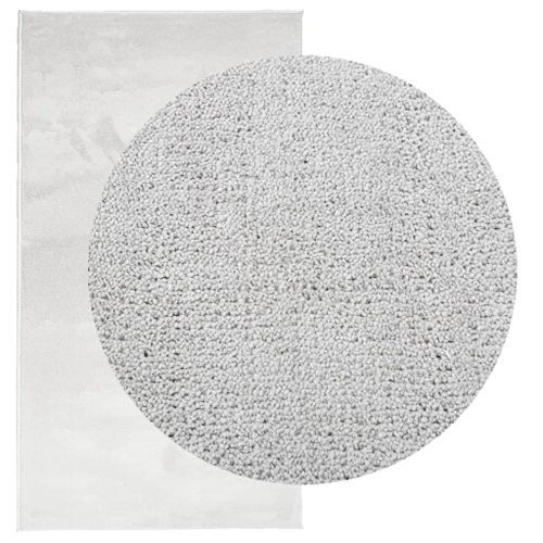 Tapis OVIEDO à poils courts gris 80x150 cm - Photo n°3; ?>