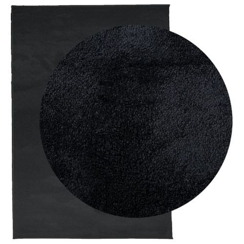 Tapis OVIEDO à poils courts noir 200x280 cm - Photo n°3; ?>