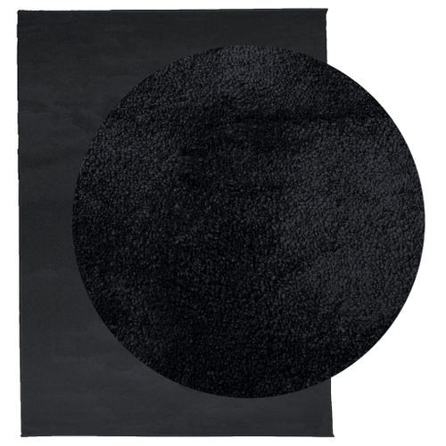 Tapis OVIEDO à poils courts noir 240x340 cm - Photo n°3; ?>