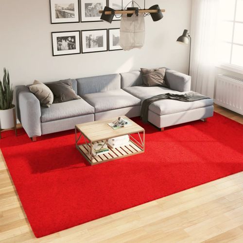 Tapis OVIEDO à poils courts rouge 240x340 cm - Photo n°2; ?>